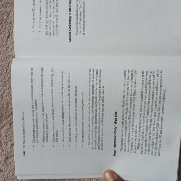📕 101 Ways to Promote Your Web Site (5th Edition) by Susan Sweeney, C.A. 📕 - Picture 10 of 13